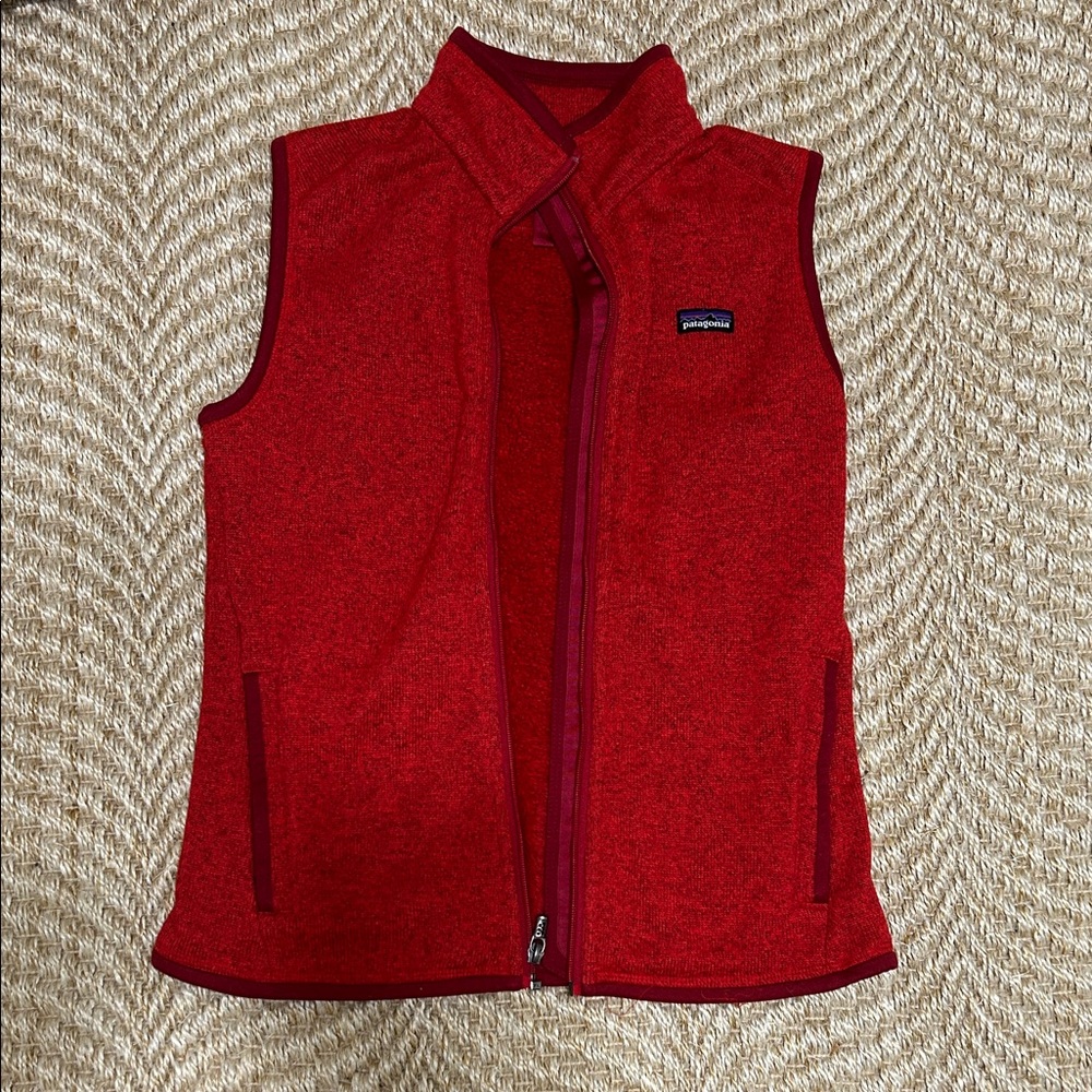 Patagonia Red Women's Fleece Vest